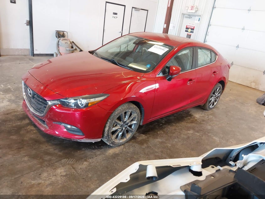 Vin: 3mzbn1v37jm240399, lot: 43723712, mazda mazda3 touring 20182