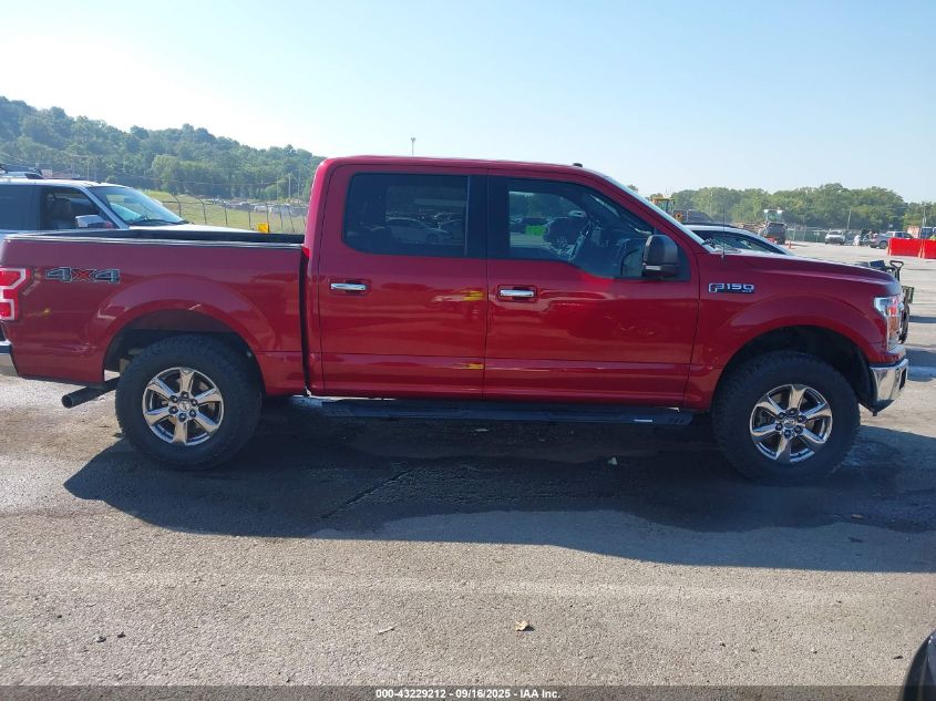 2018 Ford F-150 Xlt VIN: 1FTEW1EP5JKF49912 Lot: 43229212