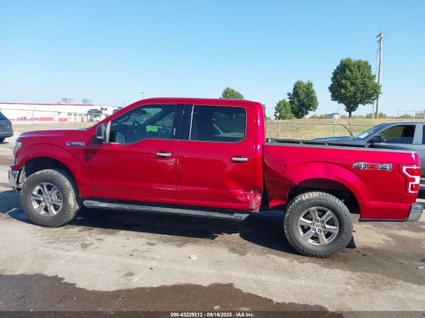 2018 Ford F-150 Xlt VIN: 1FTEW1EP5JKF49912 Lot: 43229212