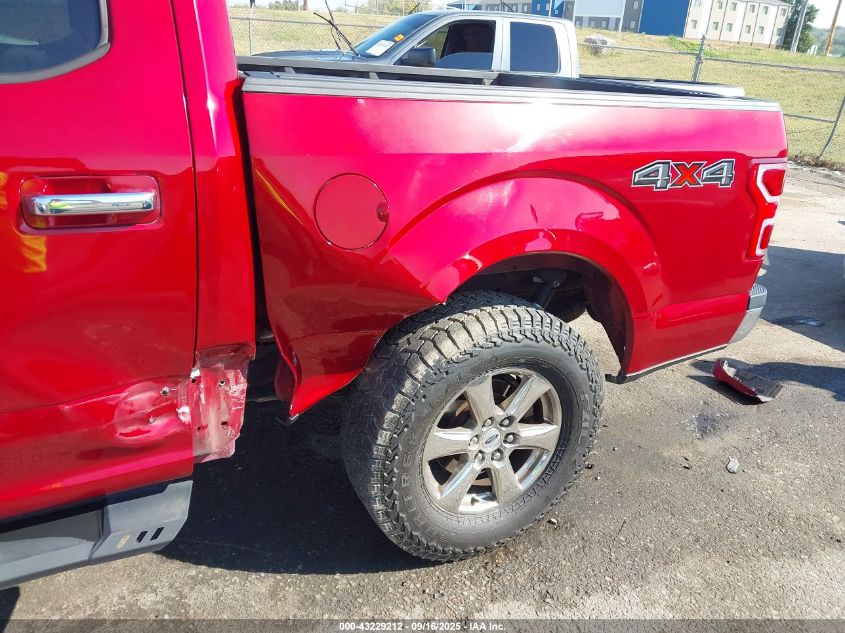 2018 Ford F-150 Xlt VIN: 1FTEW1EP5JKF49912 Lot: 43229212