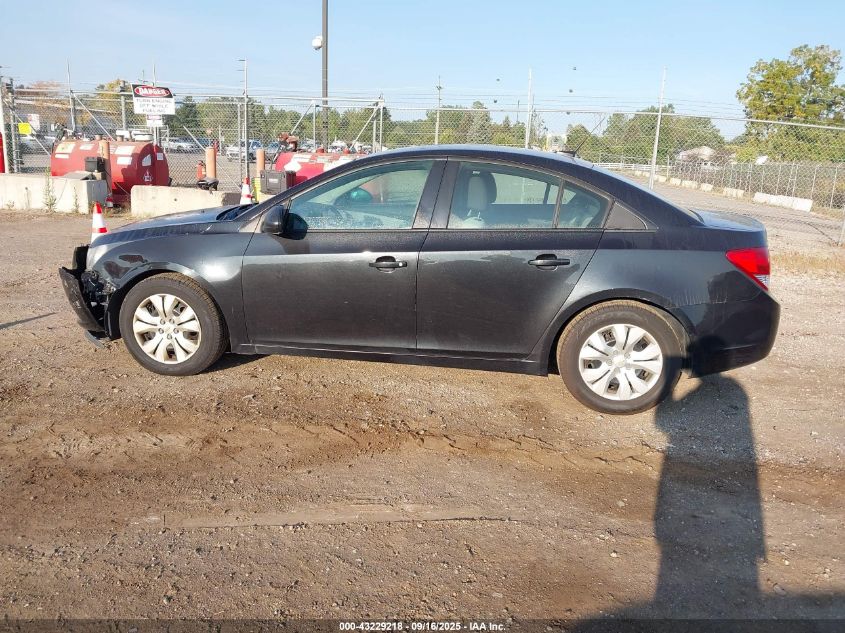 2013 Chevrolet Cruze Ls Auto VIN: 1G1PA5SH3D7253072 Lot: 43229218