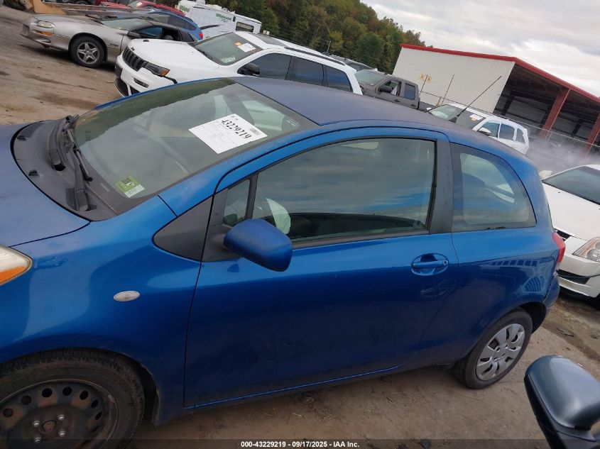 2009 Toyota Yaris VIN: JTDJT903895255201 Lot: 43229219