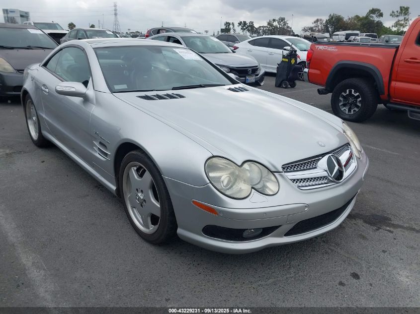 2005 Mercedes-Benz Sl 55 Amg VIN: WDBSK74F95F090729 Lot: 43229231