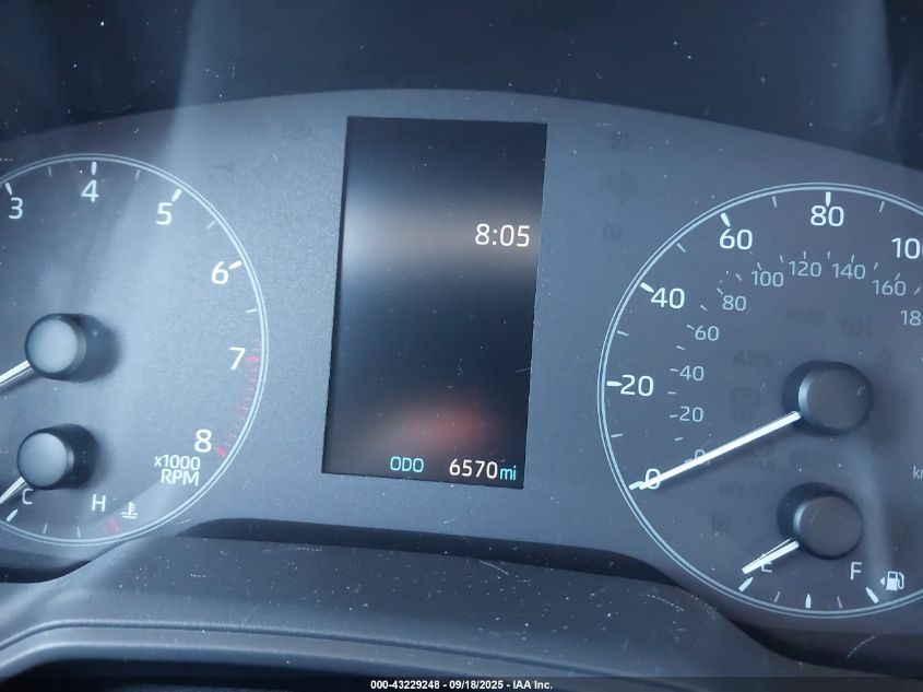 2025 Toyota Corolla Cross Le VIN: 7MUBAABG0SV124104 Lot: 43229248