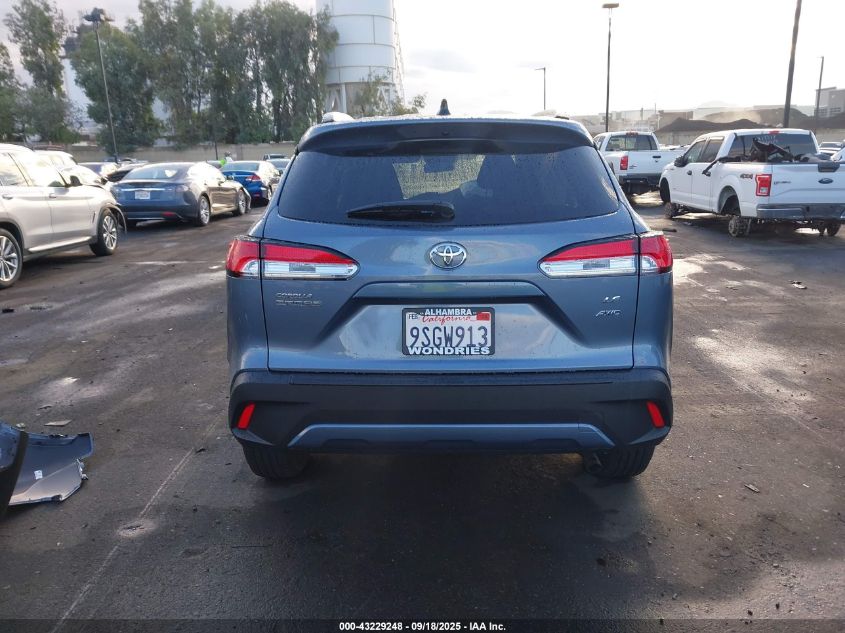 2025 Toyota Corolla Cross Le VIN: 7MUBAABG0SV124104 Lot: 43229248