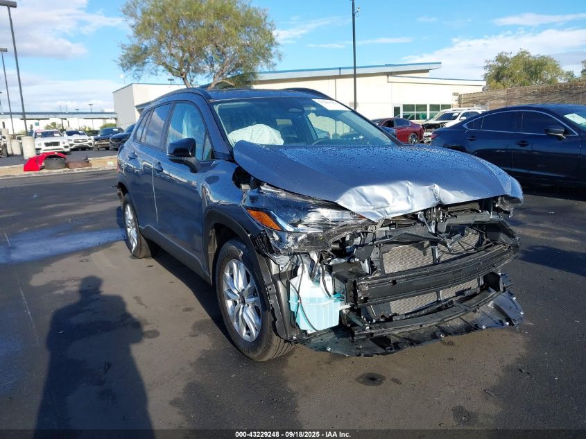 2025 Toyota Corolla Cross Le VIN: 7MUBAABG0SV124104 Lot: 43229248