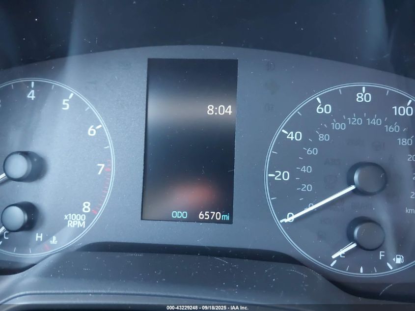 2025 Toyota Corolla Cross Le VIN: 7MUBAABG0SV124104 Lot: 43229248