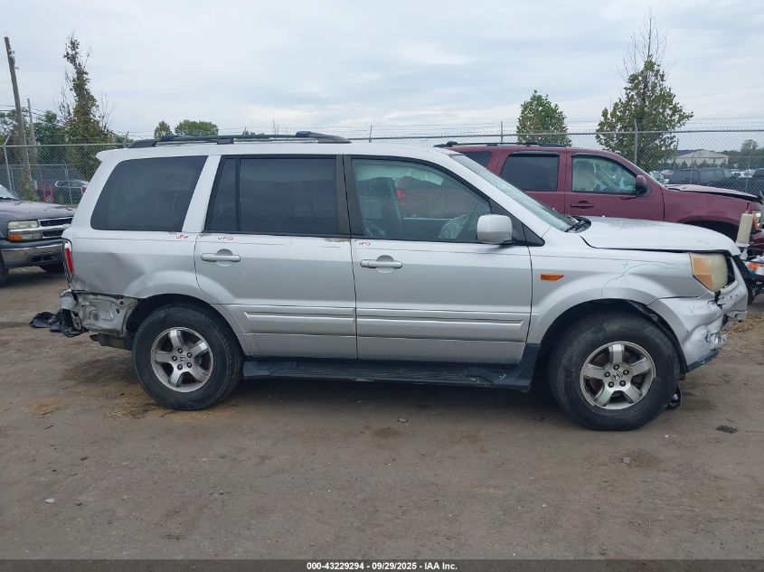 2006 Honda Pilot Ex-L VIN: 5FNYF28586B009746 Lot: 43229294