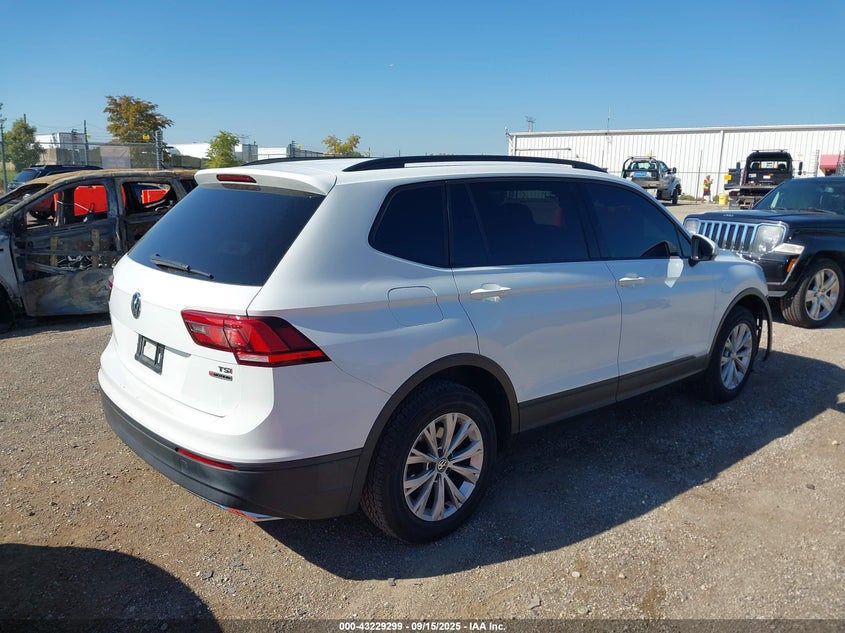 2018 VOLKSWAGEN TIGUAN 2.0T S - 3VV0B7AX5JM131407