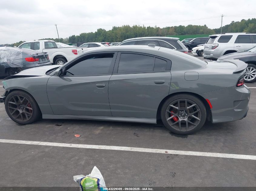 2018 Dodge Charger R/T Scat Pack Rwd VIN: 2C3CDXGJ8JH294239 Lot: 43229309