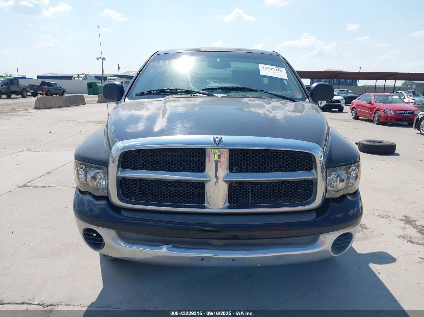2002 Dodge Ram 1500 St VIN: 1D7HA16N32J156612 Lot: 43229315