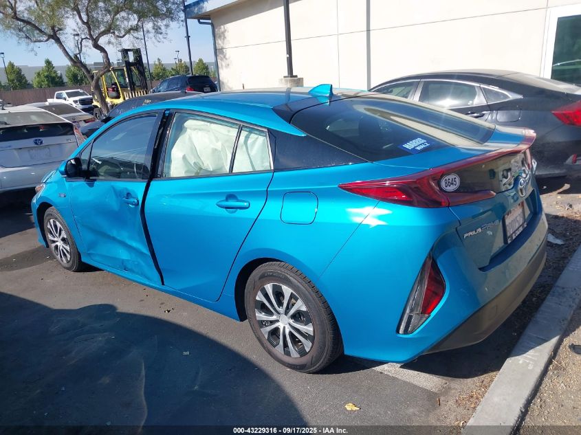 2020 Toyota Prius Prime Le VIN: JTDKARFP6L3146971 Lot: 43229316