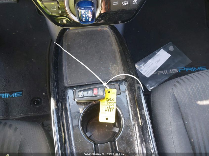 2020 Toyota Prius Prime Le VIN: JTDKARFP6L3146971 Lot: 43229316