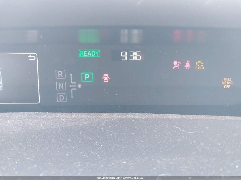 2020 Toyota Prius Prime Le VIN: JTDKARFP6L3146971 Lot: 43229316