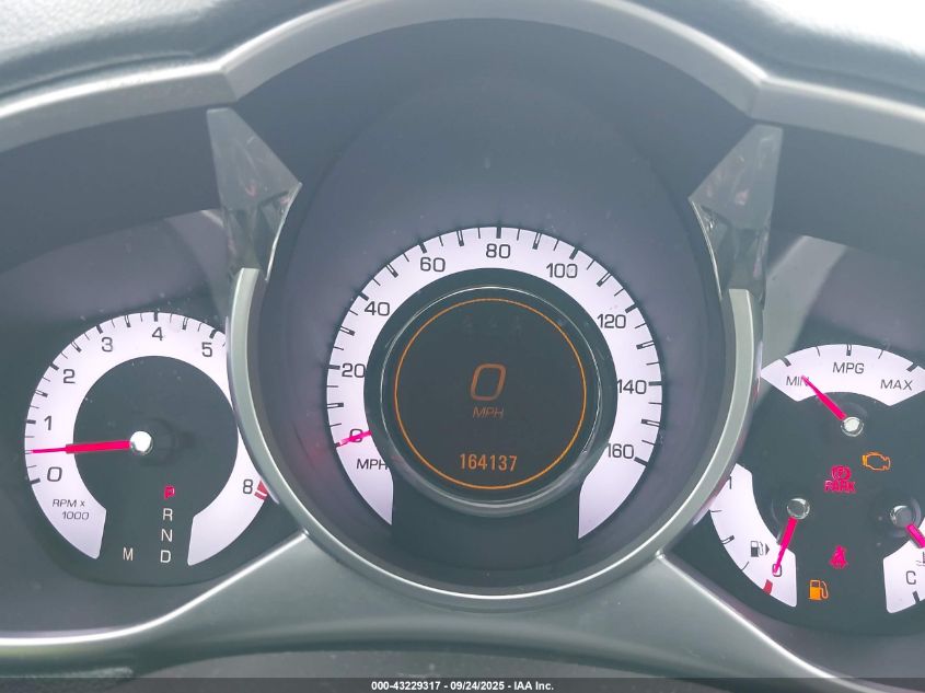 2011 Cadillac Srx Luxury Collection VIN: 3GYFNAEYXBS532183 Lot: 43229317