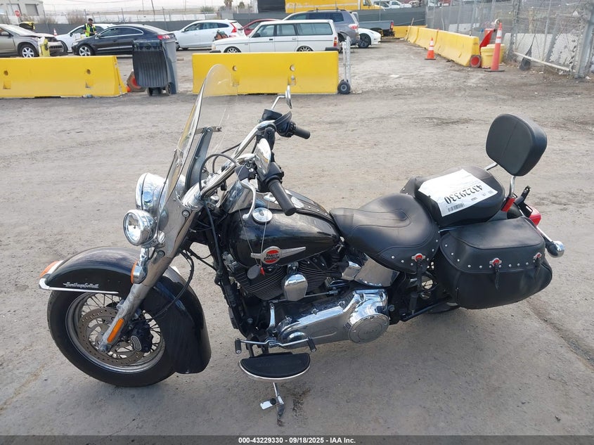 2016 Harley-Davidson Flstc Heritage Softail Classic VIN: 1HD1BWV39GB019616 Lot: 43229330