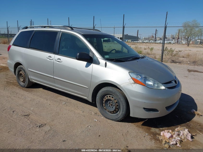 2008 Toyota Sienna Le beige van gasoline 5TDZK23C58S144719 photo #1