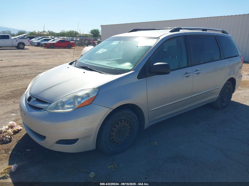 2008 Toyota Sienna Le beige van gasoline 5TDZK23C58S144719 photo #3