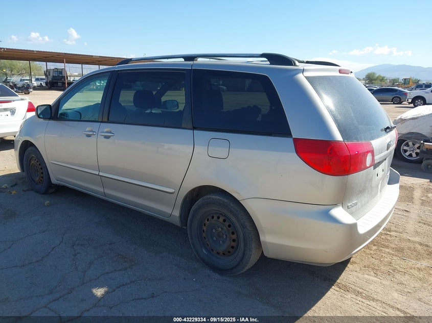 2008 Toyota Sienna Le beige van gasoline 5TDZK23C58S144719 photo #4