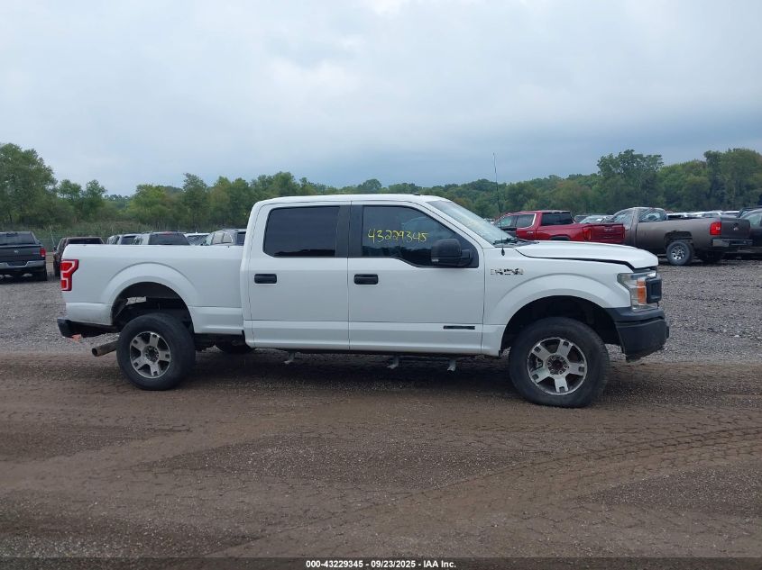 2018 Ford F-150 Xl VIN: 1FTFW1E18JFD71180 Lot: 43229345