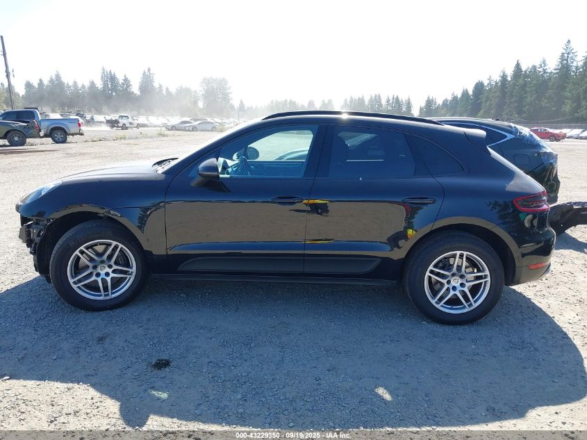 2017 Porsche Macan VIN: WP1AA2A58HLB08463 Lot: 43229350