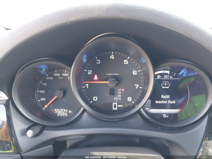 2017 Porsche Macan VIN: WP1AA2A58HLB08463 Lot: 43229350