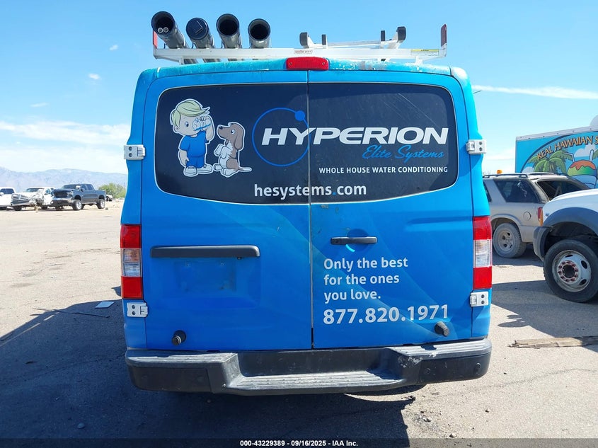 2019 NISSAN NV CARGO NV1500 SV V6 - 1N6BF0KM5KN802232