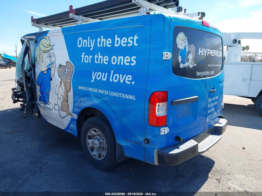 2019 NISSAN NV CARGO NV1500 SV V6 - 1N6BF0KM5KN802232