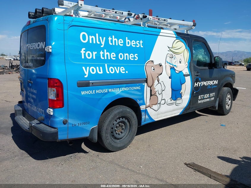 2019 NISSAN NV CARGO NV1500 SV V6 - 1N6BF0KM5KN802232