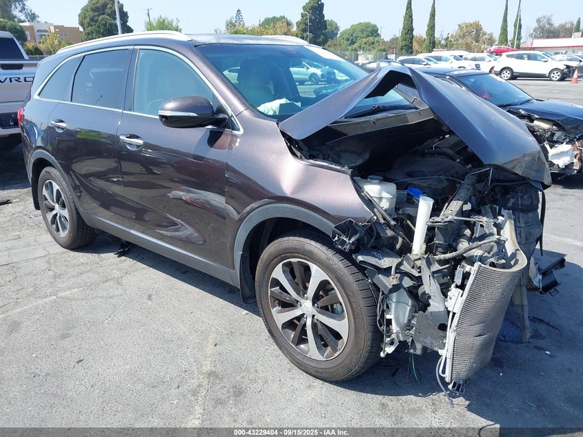 2016 Kia Sorento 2.0T Ex purple other gasoline 5XYPH4A17GG015458 photo #1