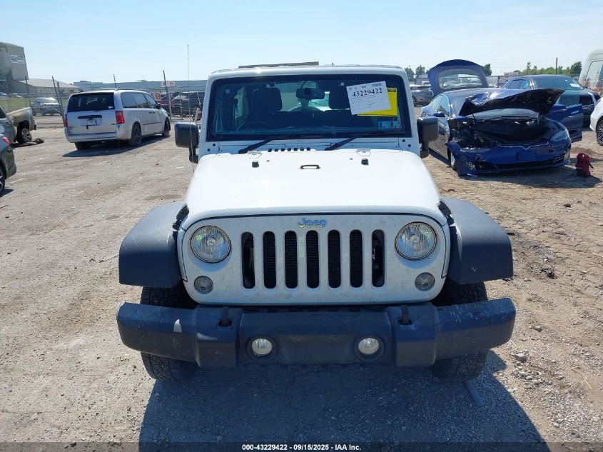 2016 JEEP WRANGLER UNLIMITED SPORT RHD - 1C4BJWKG5GL307319