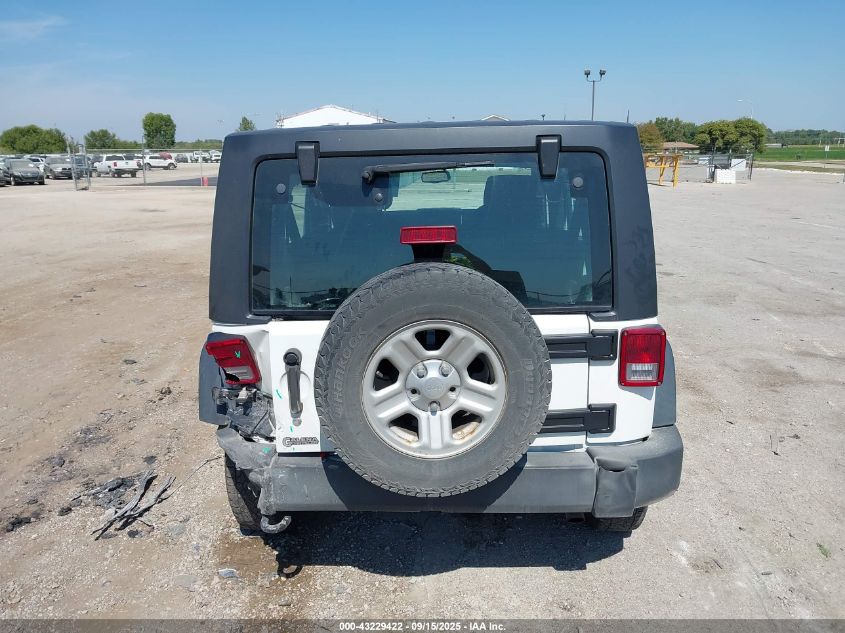 2016 JEEP WRANGLER UNLIMITED SPORT RHD - 1C4BJWKG5GL307319
