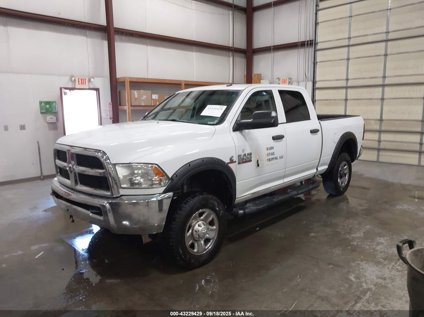 Vin: 3c6ur5cl1fg528653, lot: 43723955, ram 2500 tradesman 20152