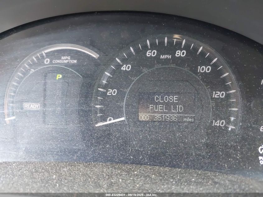 2009 Toyota Camry Hybrid VIN: 4T1BB46K69U096642 Lot: 43229431