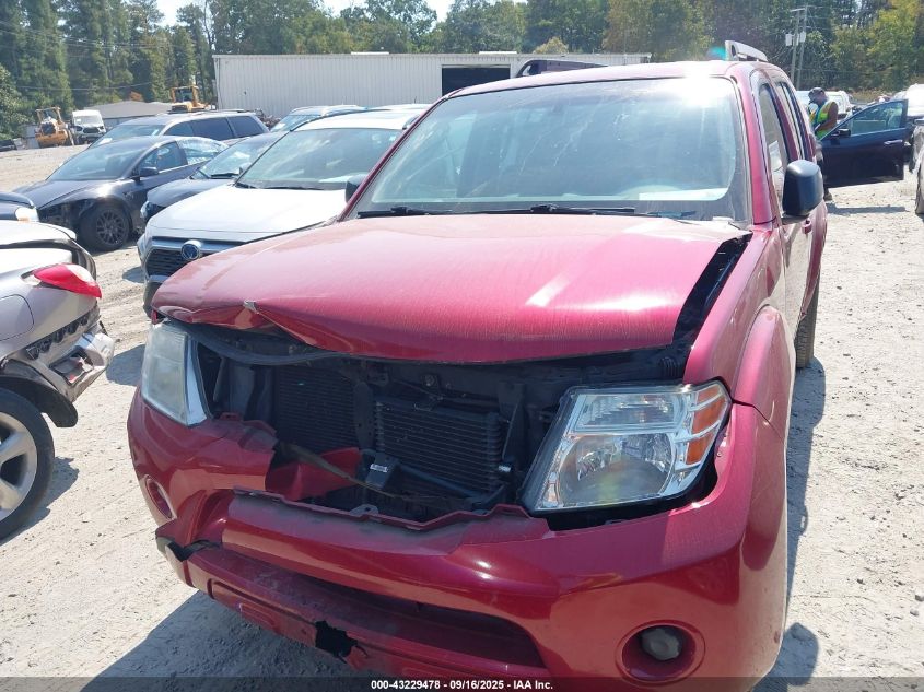 2009 Nissan Pathfinder S VIN: 5N1AR18U99C615189 Lot: 43229478