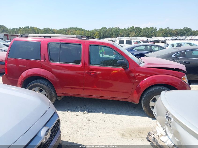 2009 Nissan Pathfinder S VIN: 5N1AR18U99C615189 Lot: 43229478