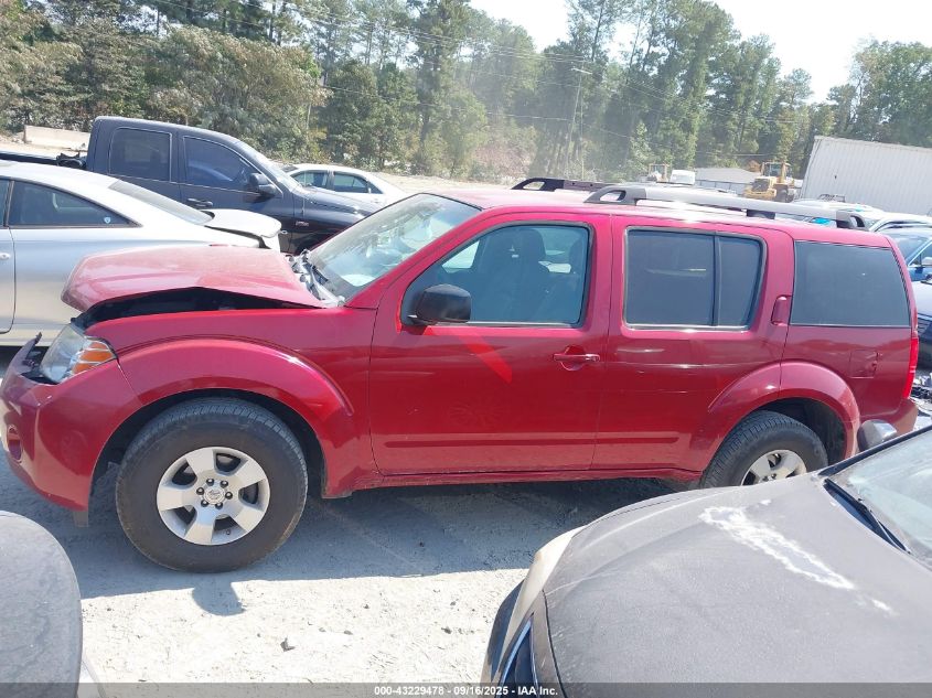 2009 Nissan Pathfinder S VIN: 5N1AR18U99C615189 Lot: 43229478