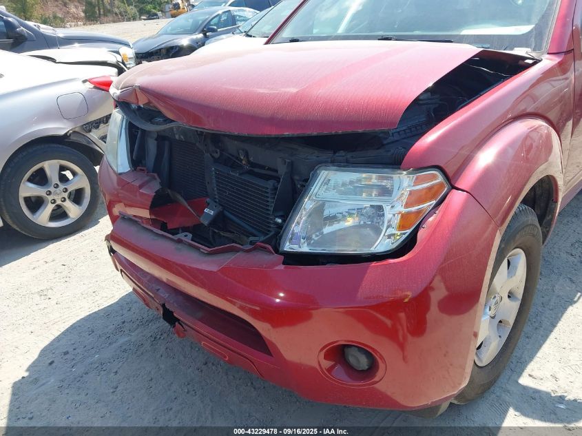 2009 Nissan Pathfinder S VIN: 5N1AR18U99C615189 Lot: 43229478