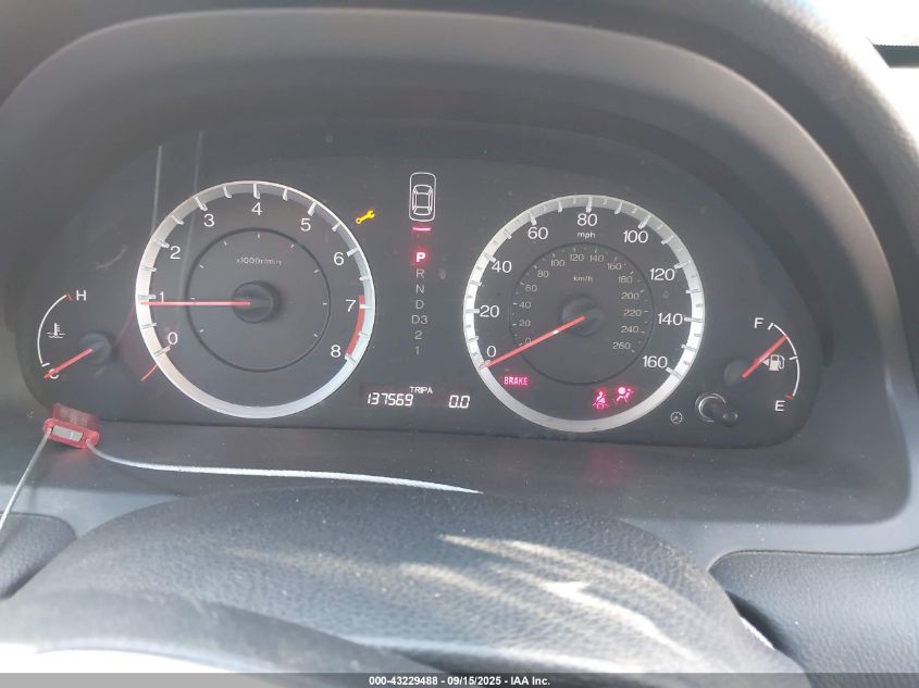 2011 Honda Accord 3.5 Ex-L VIN: 1HGCP3F83BA022435 Lot: 43229488