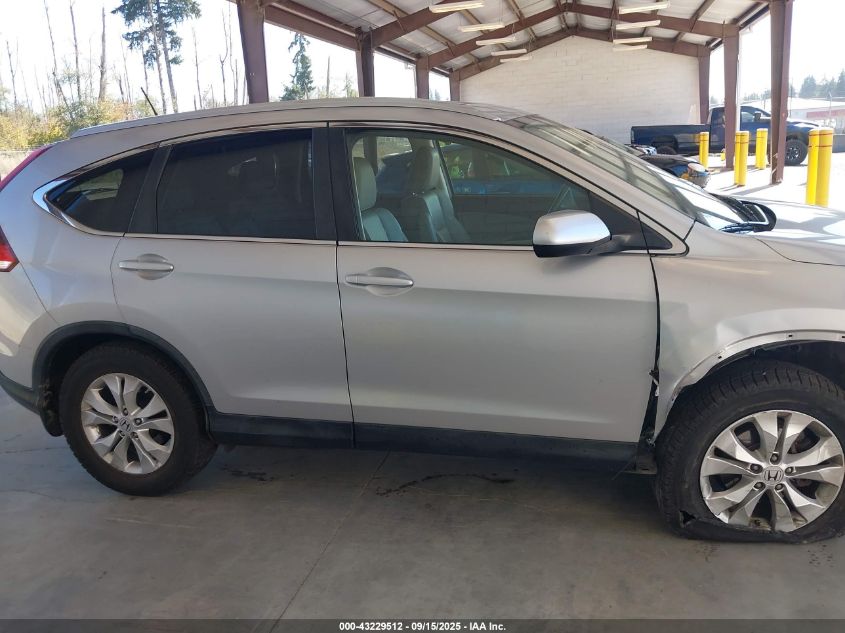 2012 Honda Cr-V Ex-L VIN: JHLRM4H73CC010905 Lot: 43229512