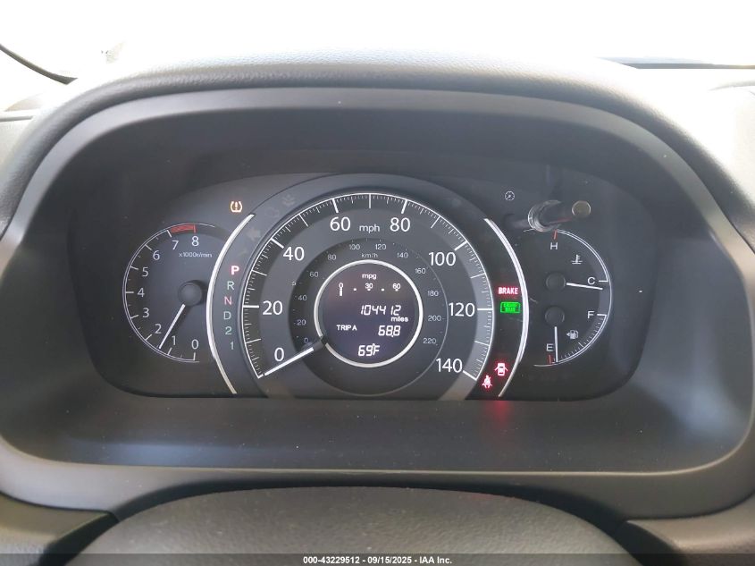 2012 Honda Cr-V Ex-L VIN: JHLRM4H73CC010905 Lot: 43229512