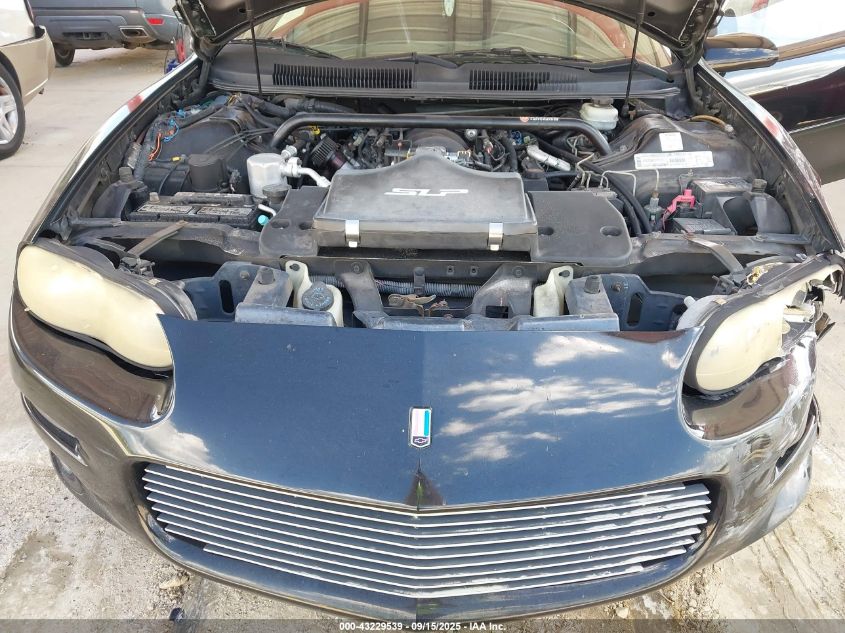 2001 Chevrolet Camaro Z28 VIN: 2G1FP22G412100736 Lot: 43229539