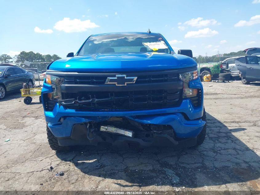 2022 Chevrolet Silverado 1500 4Wd Short Bed Custom VIN: 1GCPDBEK3NZ623916 Lot: 43229568