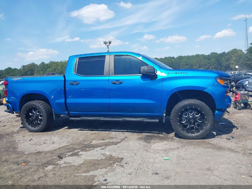 2022 Chevrolet Silverado 1500 4Wd Short Bed Custom VIN: 1GCPDBEK3NZ623916 Lot: 43229568