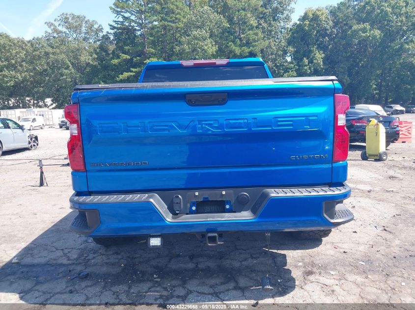 2022 Chevrolet Silverado 1500 4Wd Short Bed Custom VIN: 1GCPDBEK3NZ623916 Lot: 43229568