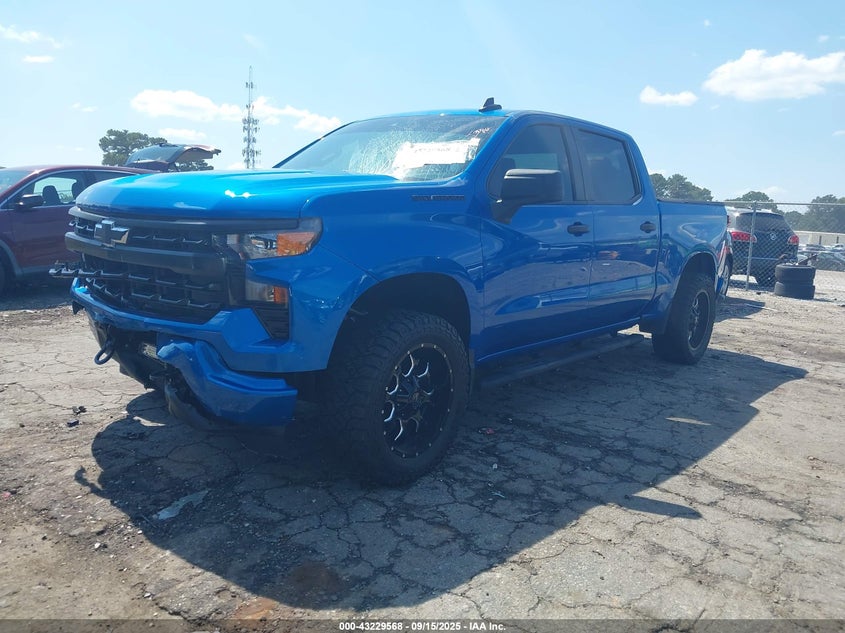 1GCPDBEK3NZ623916 2022 CHEVROLET SILVERADO photo no. 2