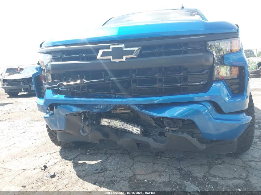 2022 Chevrolet Silverado 1500 4Wd Short Bed Custom VIN: 1GCPDBEK3NZ623916 Lot: 43229568