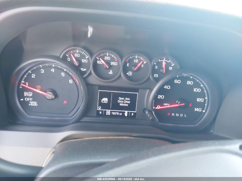 2022 Chevrolet Silverado 1500 4Wd Short Bed Custom VIN: 1GCPDBEK3NZ623916 Lot: 43229568