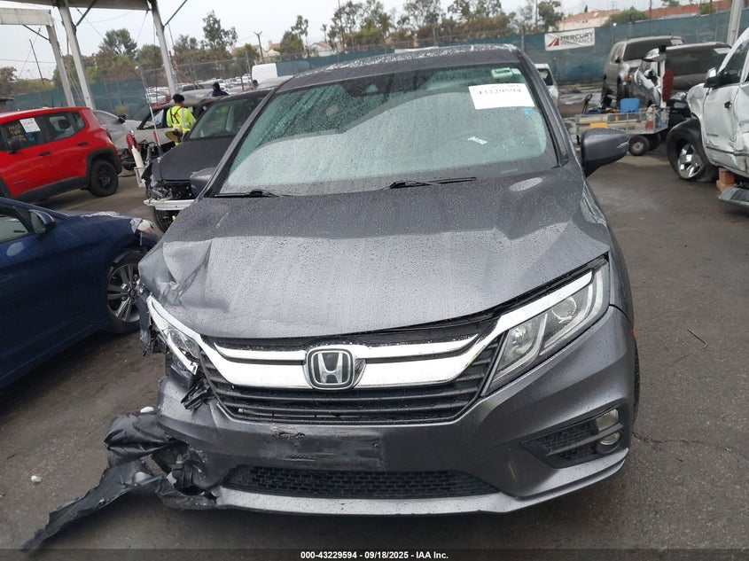 2019 Honda Odyssey Ex-L VIN: 5FNRL6H73KB107860 Lot: 43229594