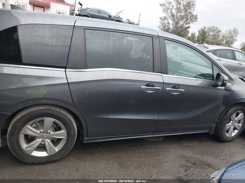 2019 Honda Odyssey Ex-L VIN: 5FNRL6H73KB107860 Lot: 43229594